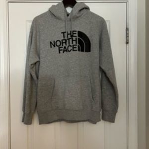 The North Face Grey Hoodie (Women's Large)